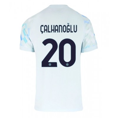 Fotballdrakt Herre Inter Milan Hakan Calhanoglu #20 Bortedrakt 2025-26 Kortermet Fotballdrakt Herre Inter Milan Hakan Calhanoglu #20 Bortedrakt 2025-26 Kortermet